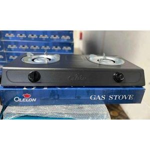OLELON Table Top Stainless Steel 2 Burner Gas Cooker