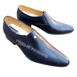 PHOELIX FASHIONS Elegant Ethiopian Leather Official Shoes.