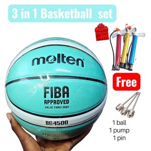 Molten 3 in 1 BASKETBALL SET , BASKETBALL ,PIN AND FREE PUMP