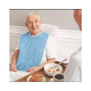 Reusable Adult Bibs – Waterproof & Absorbent Clothing Protector for Eating, Cooking & Elderly Care