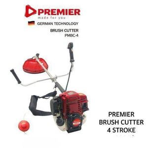 Premier  Two / 2 Stroke Commercial Use Brush Cutter And Grass Trimmer - For Fence, Weeding, Grass, Lawn, Hedges, Garden Pruning &Trimming