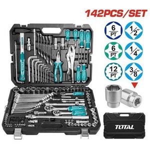 TOTAL THKTHP21426 142 Pcs combination tools set