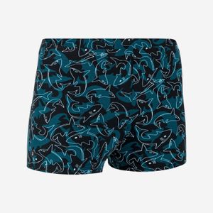 Nabaiji Boy’s swimming briefs - 500 Fitib shark black/blue