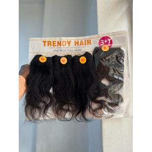 trendy fashion 8 inches hair with bundles