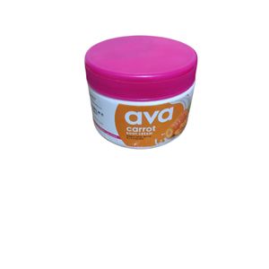 Ava Carrot Body Cream. Moisturizes, Smooths Wrinkles,  Unifies The Skin Tone, Glows & Protects.