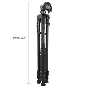 Weifeng WT-3520 Lightweight Aluminum Tripod for DSLR, Mirrorless, Camcorder, and Smartphone
