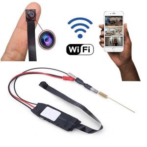 Multiple Smartphones Support Smartphone App Control 4K Ultra Hd WiFi Nanny Mini Tiny Strip Spy Hidden Video Audio Recorder Pin Hole Camera