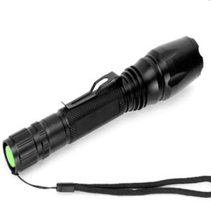 High-Powered LED Flashlight and Torch with USB Rechargeable Battery and Waterproof Build