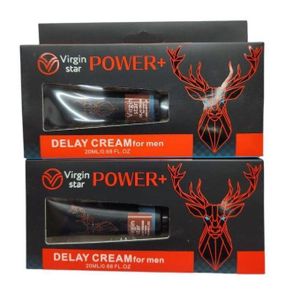 Power Original VIRGIN STAR POWER+ DELAY CREAM FOR MEN-Made in Russia