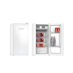 Rebune Refrigerator 90L Single Door Fridge Silver