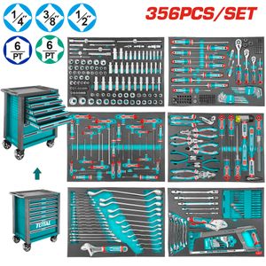 TOTAL 356 Pcs Tool Chest Set - THPTCS73561 - Fast Delivery in Kenya