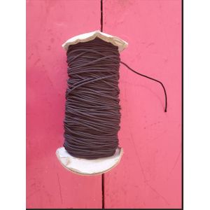 ELASTIC BLACK FOR PUTTING IN WHEEL COVER CAP FOR TYRES. (CLEARING SALE)