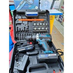 Bosch Cordless 36V Drill With 2 Battery Bits, Accessories.Rechargeable Professional Drill