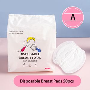 4 Pcs Skin-friendly Breast Pads Anti-overflow Nursing Pad