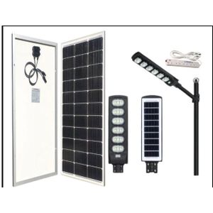 Sunlight Solar 100Watts solar panel All weather + 300Watts solar street light + Extension