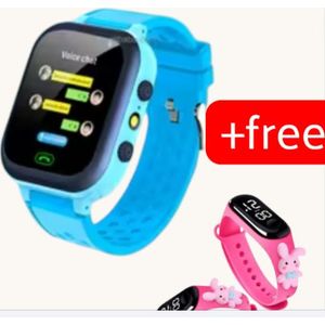  Smart Watch Multifunctional Kids /Children Water Resistance With Sim Card Slot  + ffee gift watch