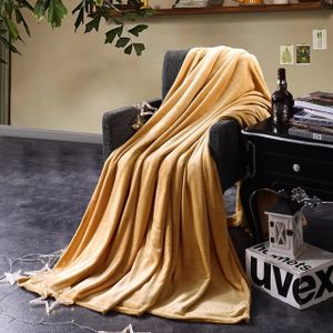 Fleece Throw Fleece Blanket Beige Best Price Online Jumia