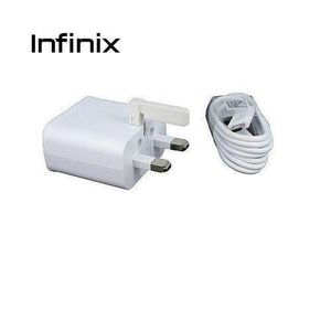 Infinix  U450XKB + XDC13 45W Fast Charger – USB Wall Charger with USB to Type-C Fast Charging Cable