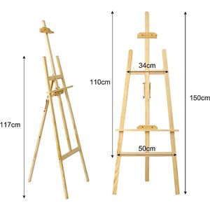 5pcs/set Wooden Mini Display Easel, Tabletop Tripod Easel, New Model  Picture Frame Easel, Triangular Stand For Picture Frames