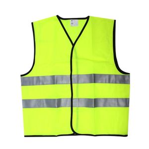 High-Visibility Reflective Safety Jackets – Lightweight Workwear Vest with Reflective Strips (Pack of 10)