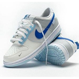 Nike Royal Blue Swoosh Low-Top Sneakers