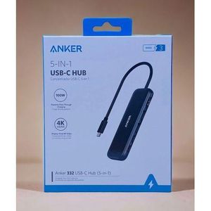 Anker USB C Hub 100W 5-in-1 USBC to HDMI Splitter with 4K Display, 1 x Powered USB-C 5Gbps & 2×Powered USB-A 3.0 5Gbps Data Ports for MacBook Pro, MacBook Air, HP,Dell and More