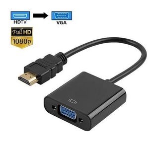 HDMI To VGA Cable Converter 1080O HDTV Male to VGA Female Converter Adapter For Laptop/PC