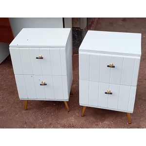 Executive Bedside Drawer Cabinet – Modern Nightstand with Storage Drawers for Bedroom Organization