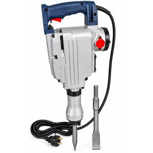 Flevel Industrial heavy duty Demolition Hammer , 1450W Concrete Breaker Pneumatic Drill