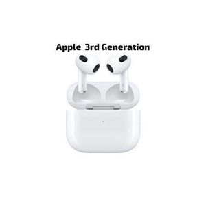 Apple AirPods (3rd Generation) With MagSafe Charging Case – Active Noise Cancellation, Bluetooth 5.3 – White