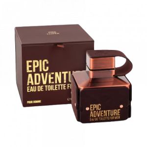 EMPER Epic Adventure Eau de Toilette – 100ml – Woody Aromatic Fragrance for Men – Citrus, Lavender & Lea