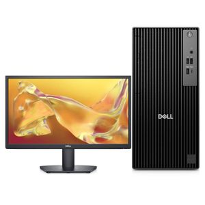 DELL Pro Tower (QCT1250), Intel Core Ultra 7 265, 8GB RAM, 512GB SSD, Ubuntu, 21.4" FHD Monitor, Black