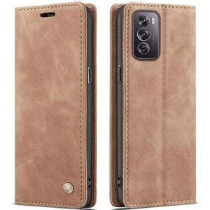 Caseme For Oppo Reno 12 5G Sheepskin Series Faux Soft Leather Wallet Flip Case Kick Stand 