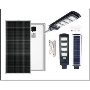 Sunlight Solar 350Watts solar panel All weather +200Watts solar street lights +Extension +3 DC bulb