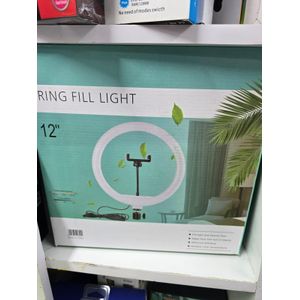  Professional 12-Inch Ring Light with Tripod Stand and Phone Holder for HD Video and Portrait Shots
