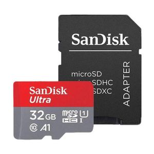 Ultra 32GB Memory Card High Speed MicroSDHC, UHS-1 Card With Adapter / Card Reader