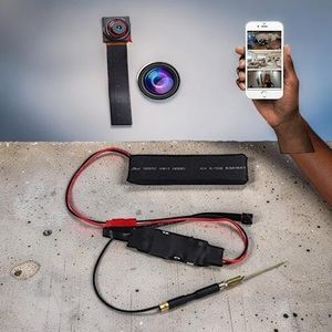 Ultra High Quality Premium Quality 4K Ultra Hd WiFi Nanny Mini Tiny Strip Spy Hidden Video Audio Recorder Pin Hole Camera