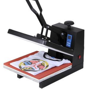 15*15 Inch Flatbed Heat Press Machine for Digital T-Shirt Printing Manual Grade Options 220V 110V Plate