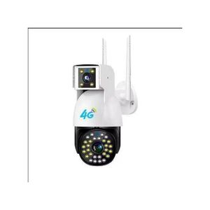 SIM CARD ELECTRIC CAMERA V380 Pro Dual Lens 4K 4MP Dual Light 4G LTE SIM CARD Wireless Ip Camera 2 In 1 Bullet And PTZ Camera