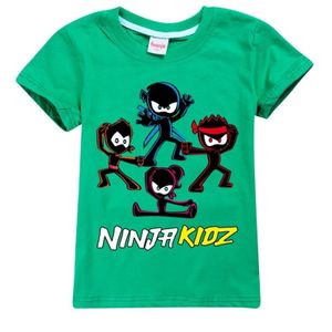 Ninja Kidz White Unisex Kids T-shirt, Ninja Kidz Kids T-shirt for Boys and  Girls