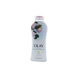 Olay Fresh Outlast Cooling White Strawberry Body Wash,