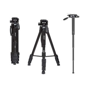 Jmary KP2264 360 Degree 3way Head Travel Phone Extendable Stand Aluminum Tripod Camera
