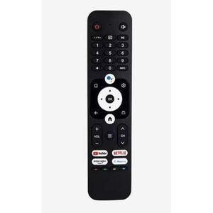 Universal  Replacement Voice Remote Commander fit for Haier Smart Google TV H43K66UG H50K66UG H65K66UG H55K66UG C32K6G H55K800UX H65K800UX H55P7UX H43K800FX H50K800UX H32K66GH H43K800UX H32K800X H75P7UX