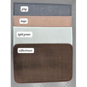 Door floor mat with rubber bottom Size 40cm by 70cm