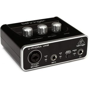Behringer U-Phoria UM2 Soundcard, Audio Interface