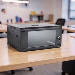 Pre-Assembled Fast Installation Professional Networking Rack Enclosure 4U Wall Mount Data Cabinet 