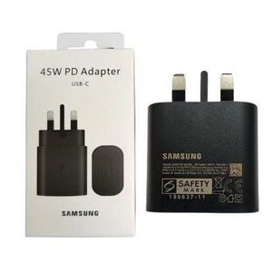 Samsung Galaxy Fast Charger 45W USB C Type C To C Full Wall Charger Super Fast Adapter Android Phone Charger For Galaxy A07 A17 A06 A16 A15 5G A14 A13 A53 A54 A55 A06 A04s A05s A12 A52 S25 S24 S23 S22 S21 S20 S10 Z Flip 5 Z Fold 5