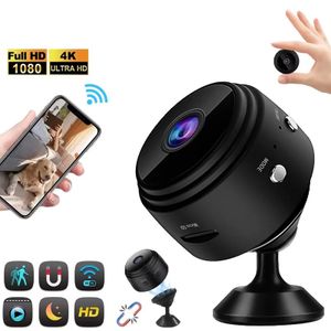 A9 Mini Camera, 1080P Spy Camera With Magnetic Back Cover, Home Security Mini Camcorder Micro Video Surveillance Camera (Black)