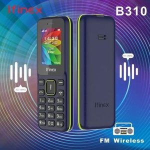Ifinex B310 Triple Sim, Button/ KABAMBE/ KATULULU/ MULIKA MWIZI Phone With Torch, Wireless FM Radio, Facebook and Internet Browser, Music