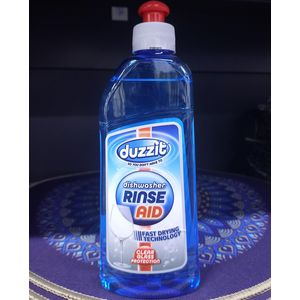 Duzzit 375ml DISHWASHER RINSE AID _ Fast Drying Technology _ Clear Glass Protection 